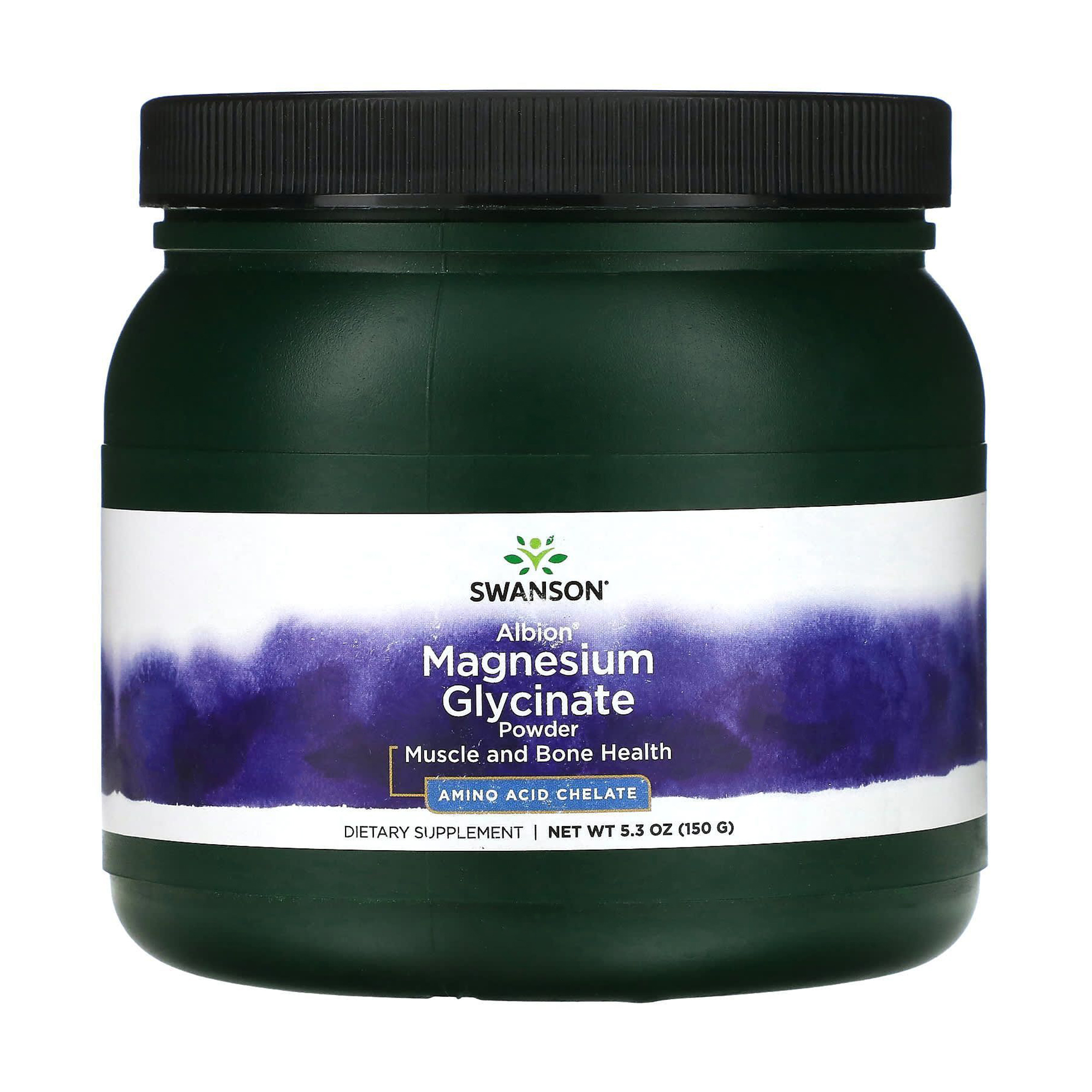 Магній гліцинат Swanson Albion Magnesium Glycinate Powder, в порошку, 150 г
